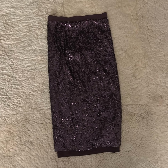 Gorgeous by malene birger sequin skirt small purple
